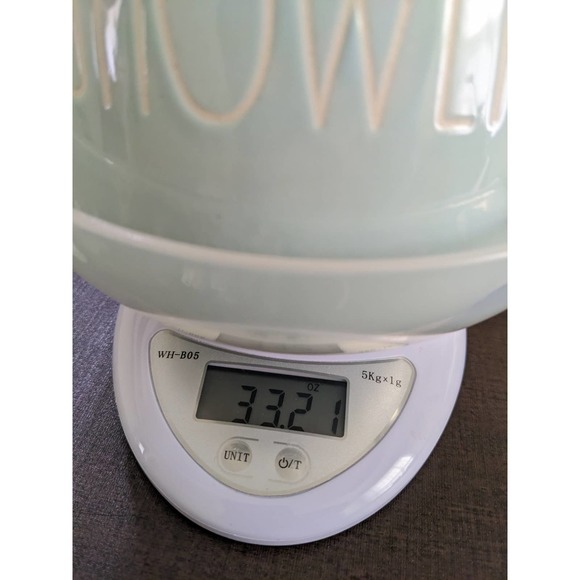 Rae Dunn Pitcher Watering Can "SHOWER” Baby Pastel Blue NEW with Tags - Picture 6 of 6